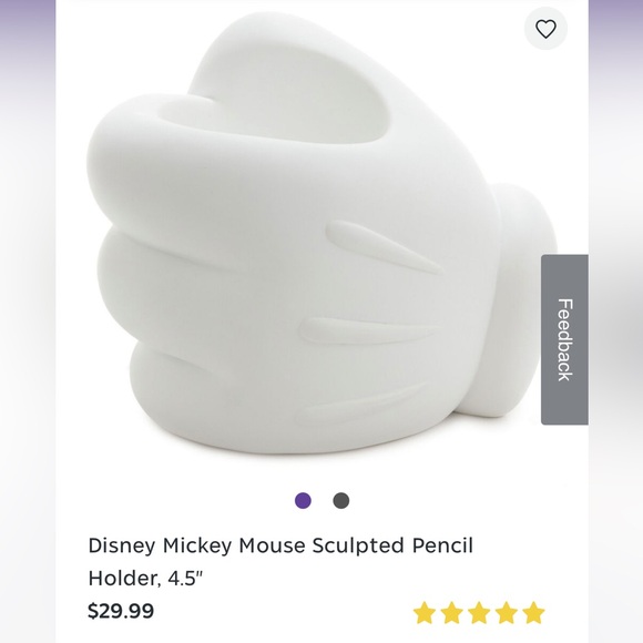 New Mickey hand pencil holder or what your imagination can put into it - Picture 2 of 2